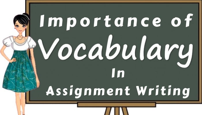 vocabulary of assignment